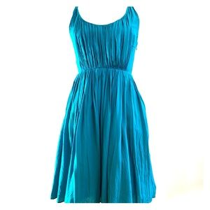 Teal Madewell Dress